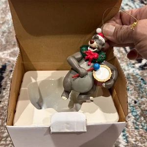 Adorno navideño vintage Disney Baloo con caja - Imagen 1 de 10