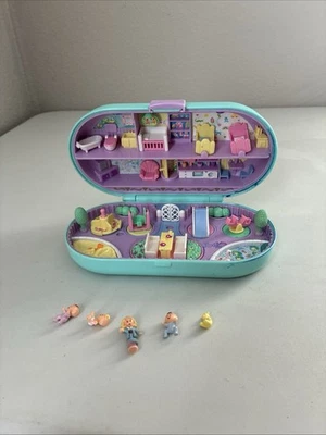Vintage 1992 Polly Pocket Polly's Nursery Stamper Set Bluebird - Image 1 of 4