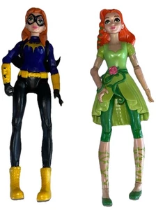 DC Super Hero Girls lote de 2 figuras Hiedra Venenosa y Batgirl - Imagen 1 de 7