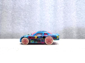 2021 Hot Wheels Stockar Hot Wheels  Glow in the Dark, Blue 2414 - Picture 1 of 6