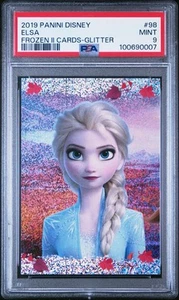 2019 Disney Frozen Elsa PSA 9 Mint Glitter Refractor Low Pop 🔥 - Bild 1 von 2