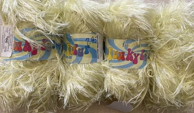 Lot of 4, Sirdar Funky Fur Magic Yarn, Polyester, 50gm/90m, Shade #0513, - Image 1 of 3