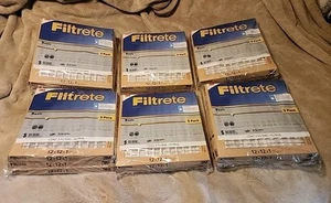 Case Of 18 Filters (6 Pks Of 3) 3M Filtrete Basic Air Cleaning Filter 12x12x1 - Picture 1 of 18