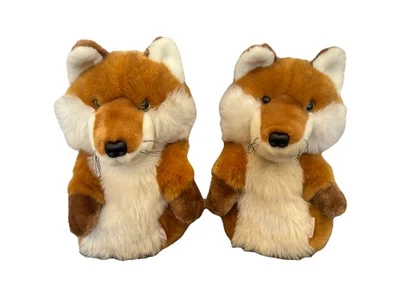 Fox Golf Club Head Cover Daphne Driver Headcovers Plush Animal Funny Set Of 2 - Image 1 of 4