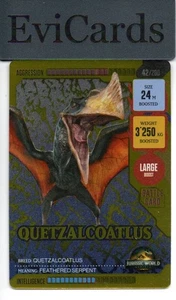Quetzalcoatlus - Nr. 42/200 - Gold Rare - Jurassic World Roar! - Picture 1 of 1