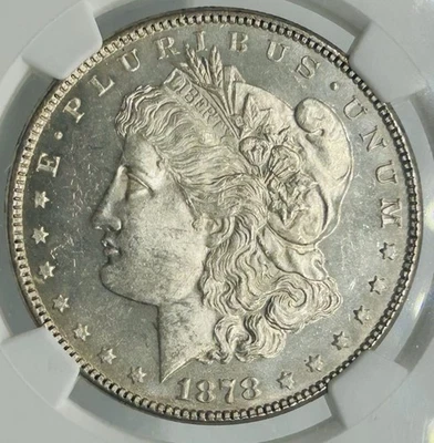 1878 7TF Rev 78 Morgan Silver $1 Dollar Coin NGC MS 63 PL - Image 1 of 4