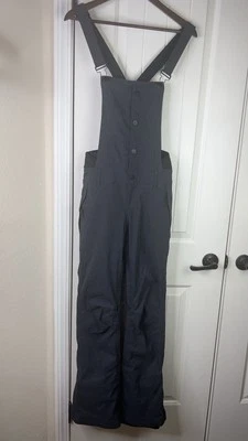 Pantalones con tirantes de nieve Roxy para mujer Torá vitalidad brillante talla S carbón 15K aislados  Foto 1 de 4