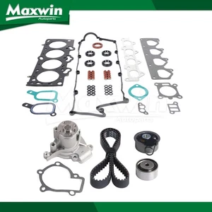 Head Gasket Set Timing Belt Kit Water Pump Fit Hyundai Elantra Kia Spectra 2.0L - Picture 1 of 16