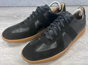Beckett Simonon Morgen Turnschuhe schwarz Wildleder & Leder/Gummisohle Herren 9,5 Medium - Bild 1 von 12