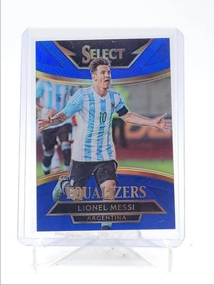 LIONEL MESSI 2015 SELECT EQUALIZERS SOCCER BLUE PRIZM /299 Q5918 - image 1 of 2