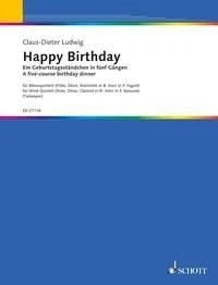 Happy Birthday Claus-Dieter Ludwig Set Wind Quintet Schott Music - Image 1 of 4