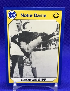George Gipp 1990 Notre Dame Football Collegiate Collection Card #4 - Bild 1 von 2