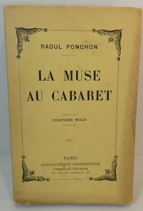 Raoul Ponchon, La muse au cabaret, Roman / GUTER ZUSTAND - Bild 1 von 4