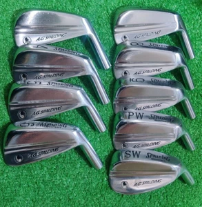 A.G.SPALDING Iron Set 9pcs 3-Pw,Sw Head Only - Picture 1 of 7