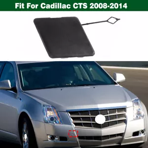 Unpainted Front Bumper Tow Hook Eye Cover Trailer Cap For Cadillac CTS 2008-2014 - Bild 1 von 10