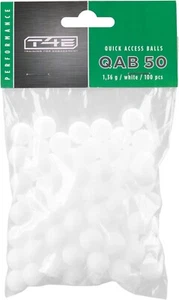 Paquete de 100 bolas de acceso rápido de polímero sólido calibre .50 BLANCAS - T4E vidrio roto - Imagen 1 de 3