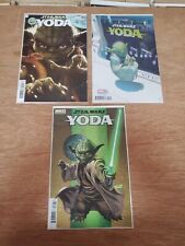 Star Wars Yoda #1 #2 #3 - 1:25 Variant Set of 3 Patrick Zircher Marvel 2023 NM/M
