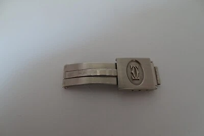 Cartier Santos Deployment Clasp Stainless Steel  Original 14mm - Image 1 of 4