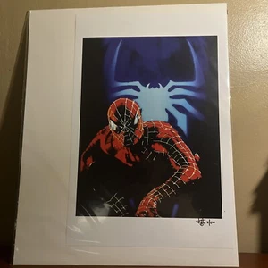 JOSH BARTON signiert - Marvel Comics SPIDERMAN 12x18 LE Lithographie #11von 500 - Bild 1 von 3