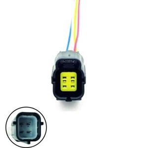 Oxygen Sensor O2 Connector 4 Wiring Harness Pigtail Plug Replacement for Nissan - Picture 1 of 3