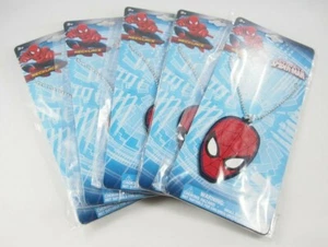 5 Marvel Superhero Ultimate Spiderman Cadena Con Cuentas Collar Niños Paquete de Fiesta Nuevo - Imagen 1 de 10