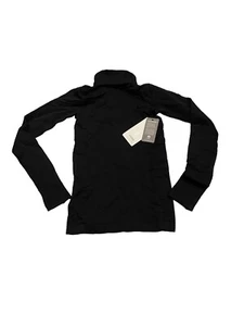 Athleta Flurry Blizzard Rib Turtleneck Black Size XXS - Picture 1 of 5
