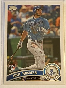 2011 Topps Update Series Eric Hosmer RC US155 - Picture 1 of 2