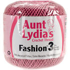 Aunt Lydia's Fashion Crochet Thread Size 3-Warm Rose 182-775