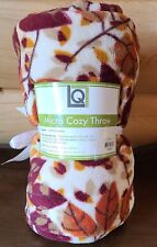 Micro Cozy Throw/ Blanket by Living Quarters (50 In X 60 in)