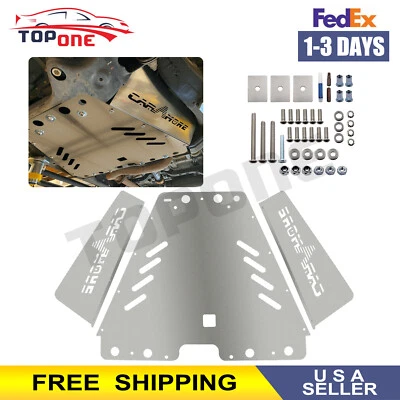 New Catalytic Shield Skid Plate Protection Fits 2005-2015 Toyota Tacoma 4WD  - Image 1 of 4
