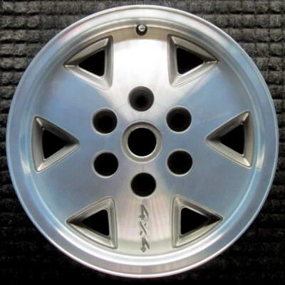 GMC K1500 Machined 16 inch OEM Wheel 1988 to 1991 - Image 1 of 4