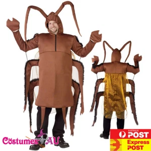 Disfraz de cucaracha para hombre divertido despedida de soltero con pies fiesta HALLOWEEN animal insecto novedad - Imagen 1 de 3