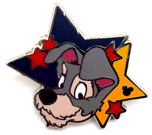 DISNEY Booster Pin - 2012 - LADY & the "TRAMP" SUPER STAR - Hidden Mickey (221) - Bild 1 von 2