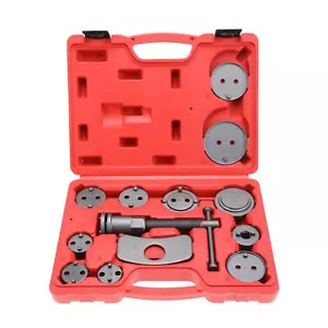 13PC Disc Brake Piston Pad Push Compressor Wind Back Kit Universal Caliper Tool - Picture 1 of 9