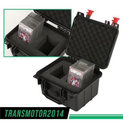 Graded Card Case Storage Box Travel Cards Waterproof Case Slab Holder &Protector - Image 1 of 4