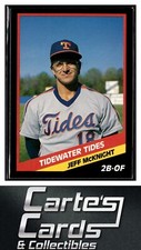Jeff McKnight 1988 CMC Tidewater Tides #19  New York Mets