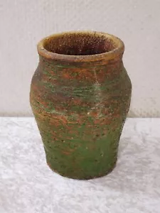 MFk5Uh - Künstler Keramik Design Vase - Handgefertigt - 18,5 cm - Vintage - Bild 1 von 4