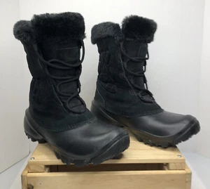 Columbia Sierra Summette IV Women’s Waterproof Boots Sz. 7.5 Black BL 1602-010  - Picture 1 of 12