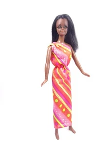 Seltene AA Vintage Barbie Doll Live Action Christie Mattel Taiwan 1971 (17059) - Bild 1 von 10