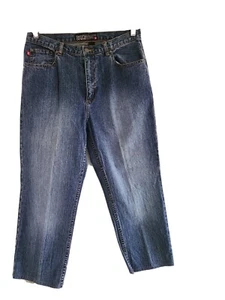 Women Chico's Freedom Spirit Capris Denim Blue Jeans Size 1.5P 10-12 - Picture 1 of 8
