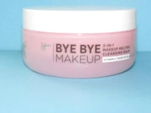 IT COSMETICS Bye Bye Makeup Remover 3-in-1 Makeup Melting Cleansing Balm Sealed - Picture 1 of 3