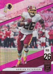 2019 Donruss Elite Pink Card #95 Adrian Peterson - Picture 1 of 2
