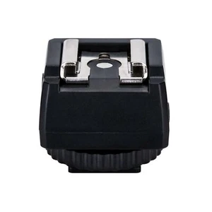 JJC Standard Shoe Adapter PC sync Connection Port Cameras Flash Studio Light 1Pk - Picture 1 of 7