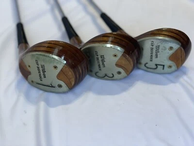 Vintage Wilson Patty Berg Cup Defender Wood Set 1,3,5 Woods  RH Great - Image 1 of 4