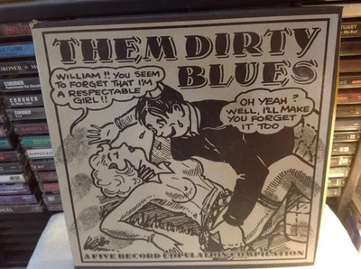THEM DIRTY BLUES COMPILATION VINYL '87 JASS 5XLP LEE GREEN MEMPHIS JUG BAND OOP - Image 1 of 4