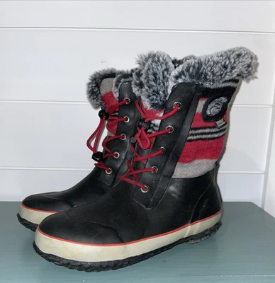 Botas de invierno Bogs Arcata -40 grados forradas de piel sintética niños talla 6 Foto 1 de 4