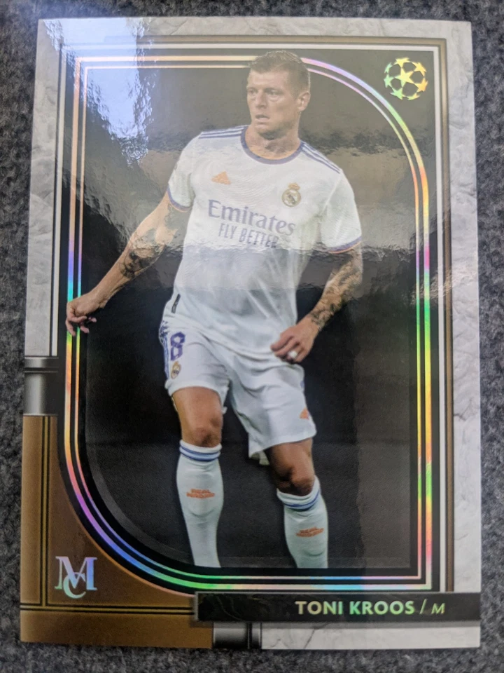 2021-22 TOPPS MUSEUM COLLECTION UEFA TONI KROOS BASE CARD#33 - Image 1 of 1