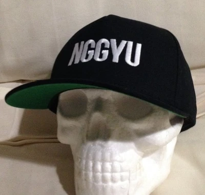Rick Astley NGGYU Yupoong Classics Snapback Hat *Rare* - Image 1 of 4