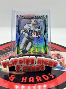 2024 Obsidian Emmitt Smith Dallas Cowboys  Silver /75 HOF SP #53 - Picture 1 of 2