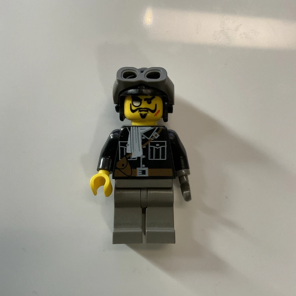 LEGO 7417 Lord Sam Sinister / Baron von Barron Minifigure Minifig adv036 Used Foto 1 de 4